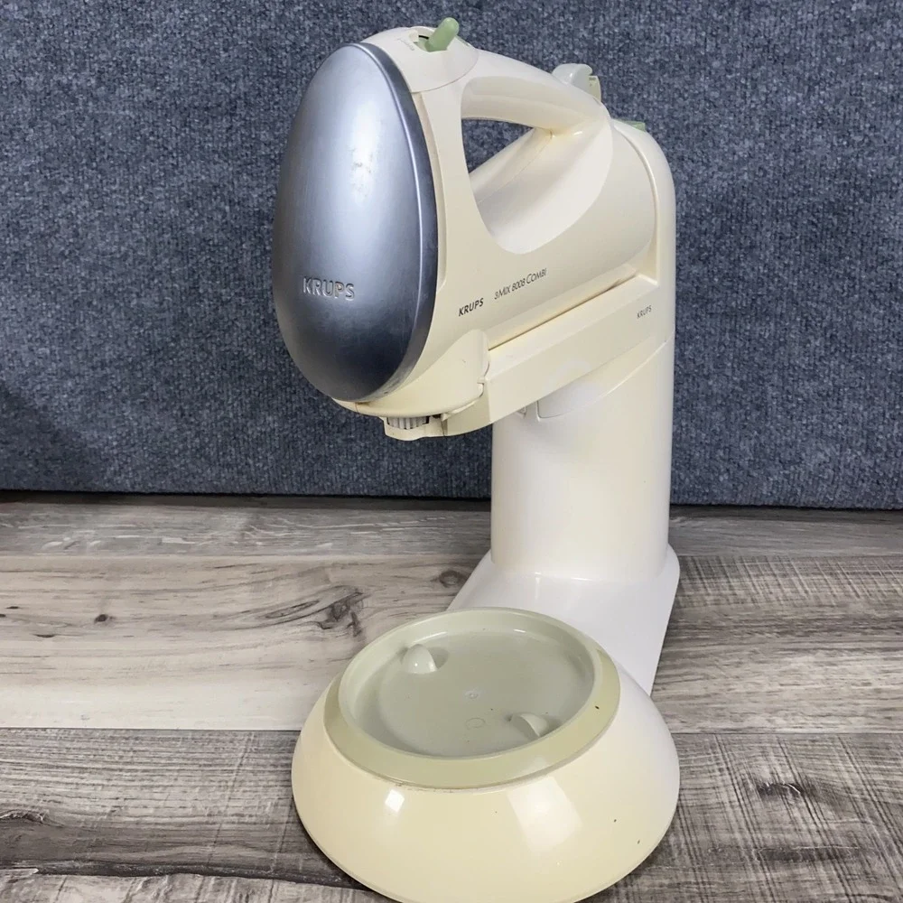 Krups 3Mix 8008‎ Combi Model F506 F507 White Hand Mixer Stand Attachments TESTED